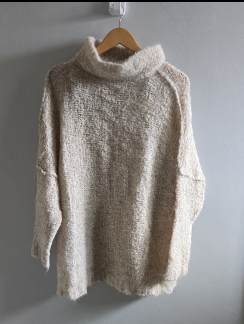 Free People In Her Element Tunic Oatmeal Combo Colour Size Large - Picture 5 of 9